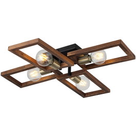 Opviq Era - 73-14 Lámpara de araña en metal y madera